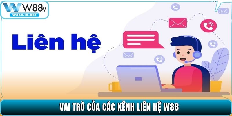 Vai trò của các kênh liên hệ W88